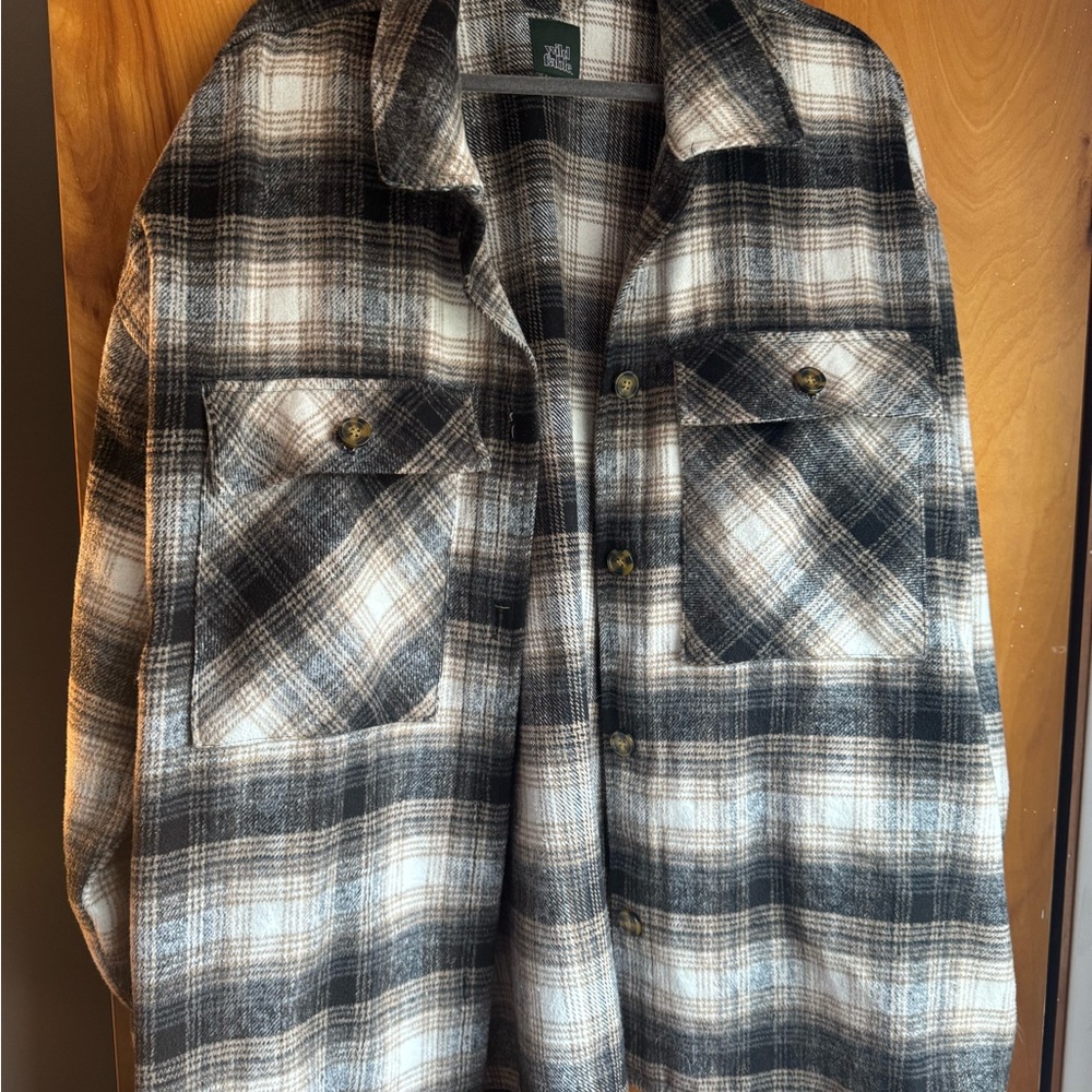 Wild Fable Oversized Shacket